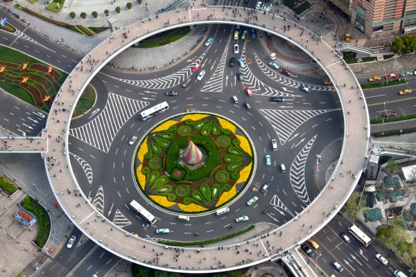 שנגחאי, mingzhu roundabout
